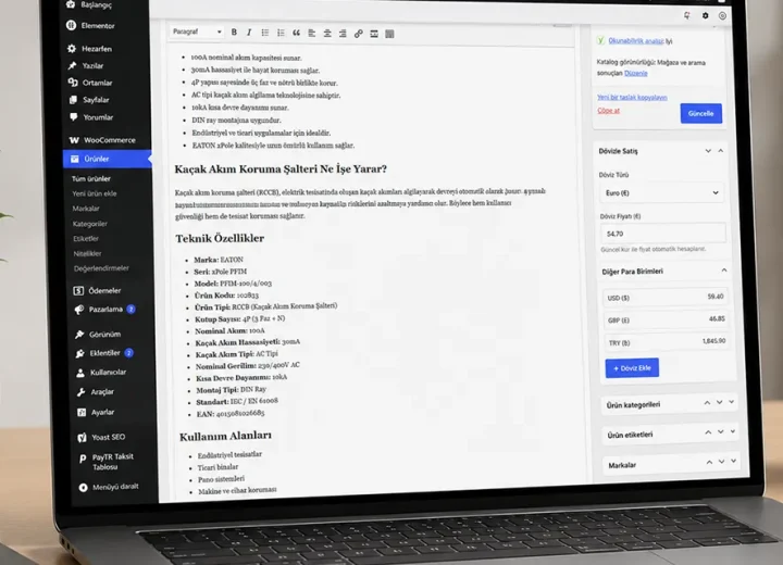 WooCommerce Dövizli Fiyat Eklentisi